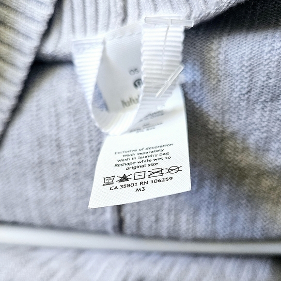 Lululemon Stillness Wrap Kimono Shrug Silver Fox Dusty Blue One Size S … - Picture 10 of 10